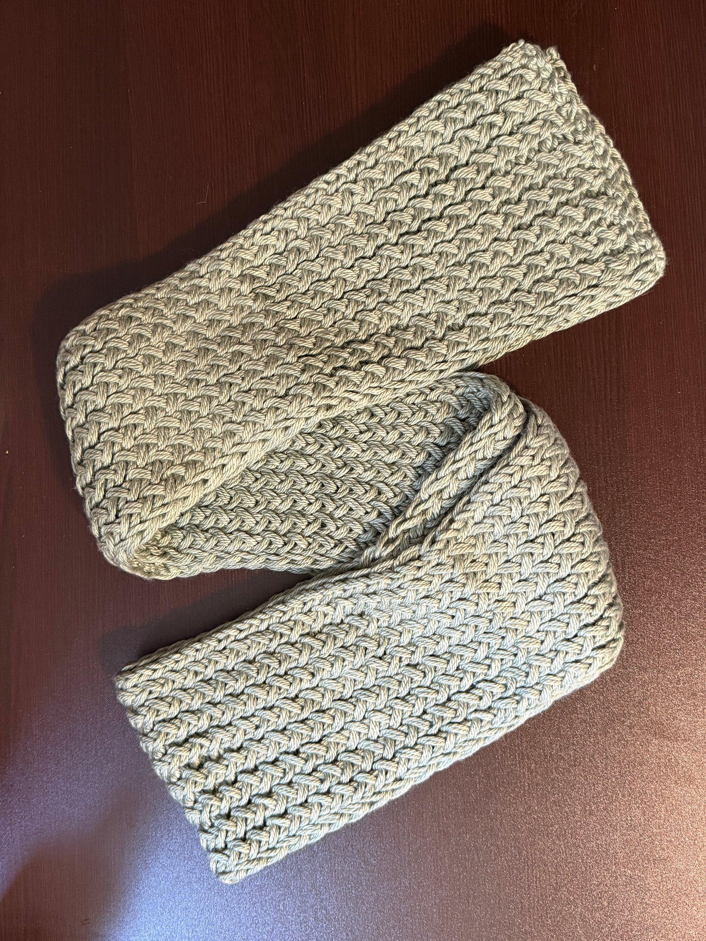 Medium Weight Crochet Scarf