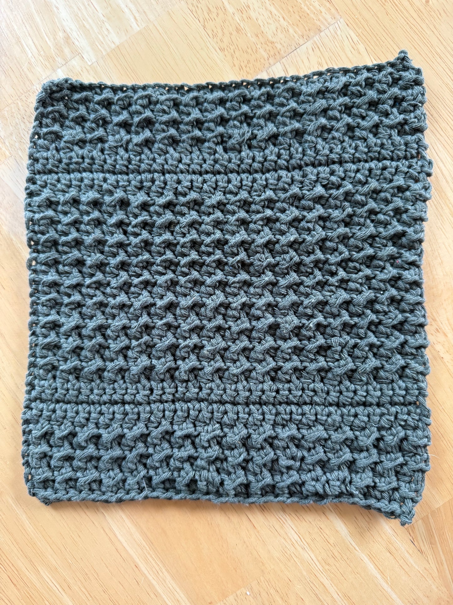 Cotton Crochet Washcloth