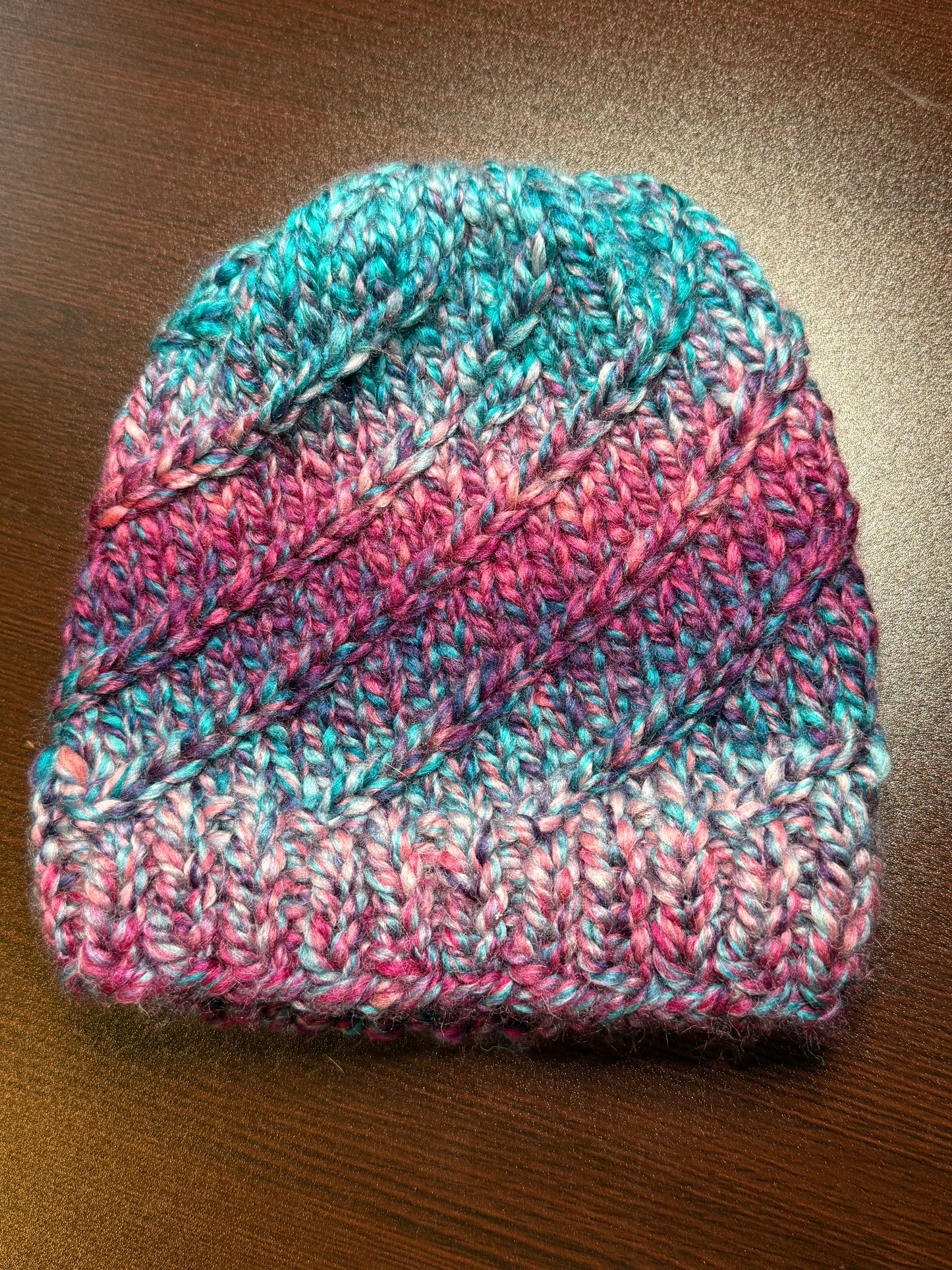 Spiral Knit Beanie
