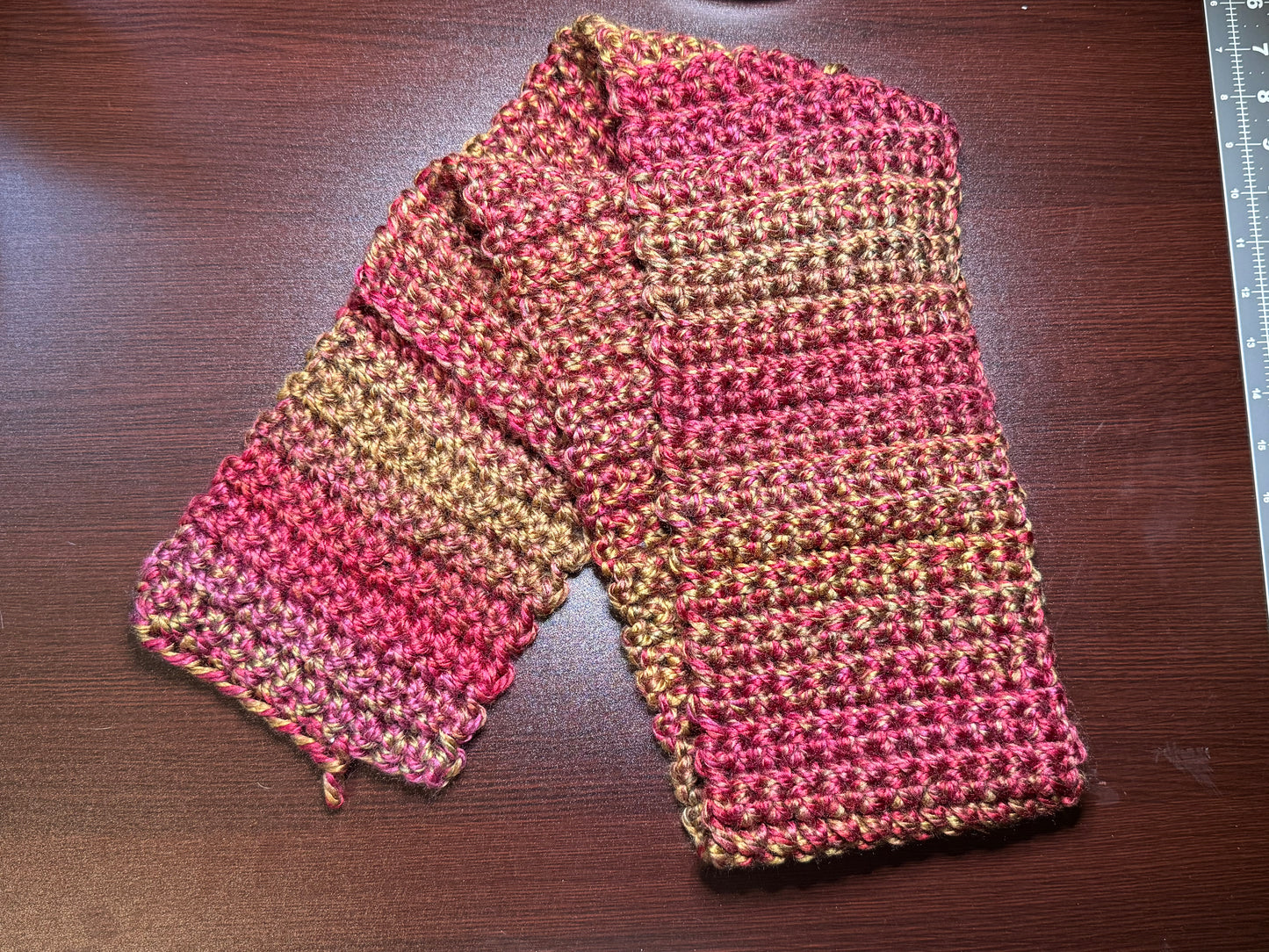 Chunky Crochet Scarf