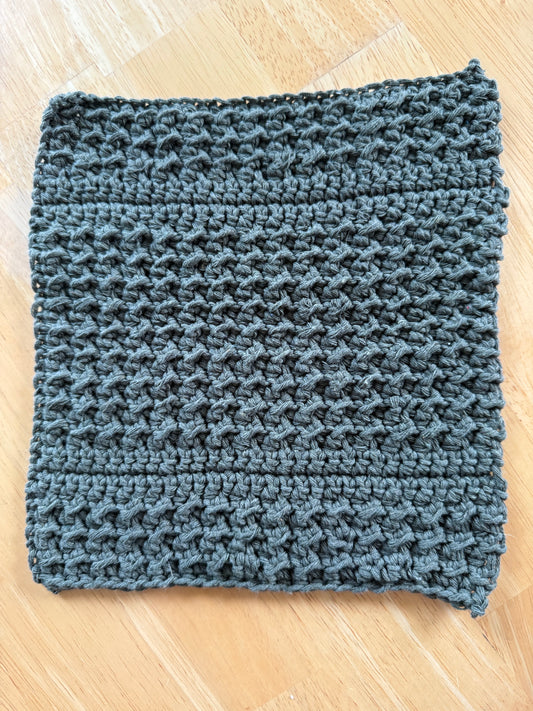 Cotton Crochet Washcloth