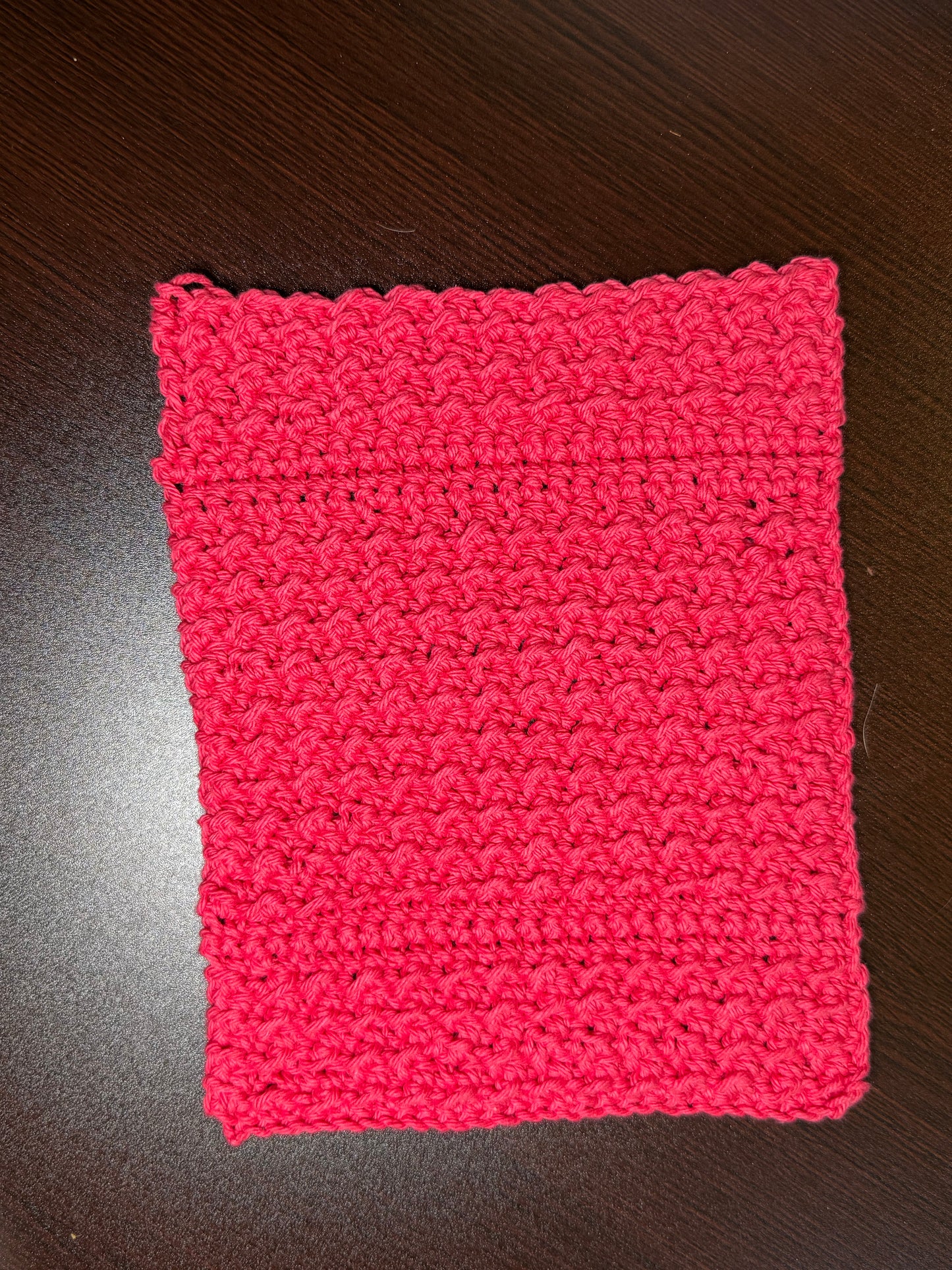 Cotton Crochet Washcloth