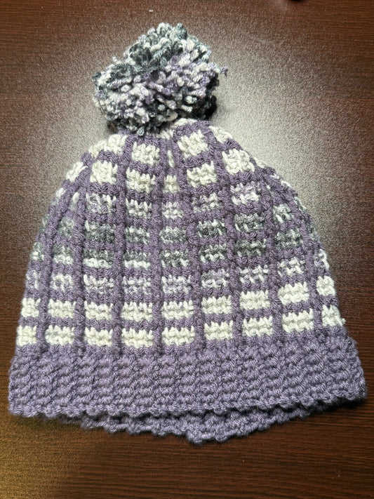 Tunisian Crochet Hat